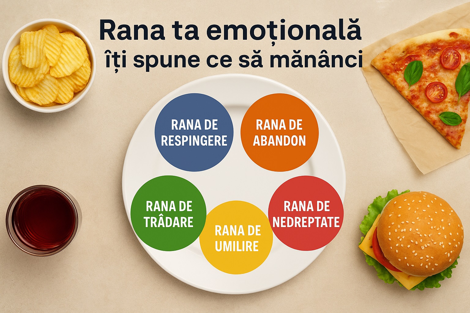 Rana ta emoțională îți spune ce să mănânci